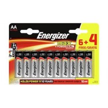 Baterijas Alkaline ENERGIZER MAX LR03/AAA, 10gab