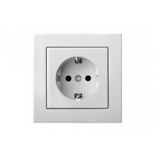 IKL16-404-01 E/B РОЗЕТКА C/З, БЕЗ РАМКИ
