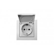 IKL16-408-01 E/B IP44 EPSILON С Заземлением и Крышкой. Белая