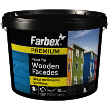 Краска для Деревянных Фасадов Farbex 6 кг