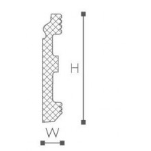 FLOORSTYL Напольный Плинтус FL-1F