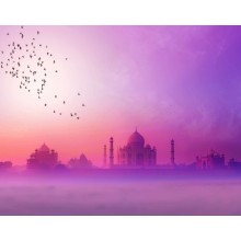 Фотообои  Силуэт Тадж-Махала