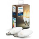 Hue LED Spuldzes White Ambiance 6W B39 E14 EU 2gab.