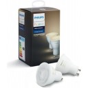 Hue LED Spuldzes GU10 5.5W White Ambiance 2gab