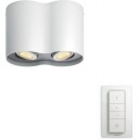 Hue Pillar plate/spiral white 2x5.5W 5633231P7