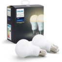 Hue LED Spuldzes E27 9W A60 Silti balta gaisma 2gab.