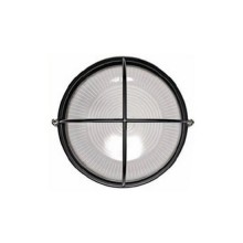 Светильник для бани IEK 1308 E27/60W черн . IP54 (LNPPO-1308-1-060-K02)