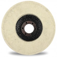 Filca disks pulēšanai 125x10mm GermaFlex