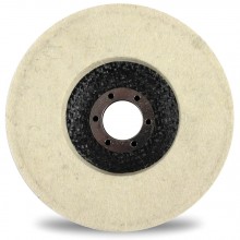 Filca disks pulēšanai 125x10mm GermaFlex