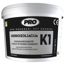 PRO.HIDROIZOL K1 hidroizolācija