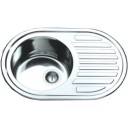 Мойка Tredi DM-7750 Stainless Steel Left 770x500mm