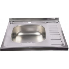 Мойка Diana Kitchen Sink Left Chrome 600x600mm