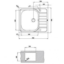 Мойка Teka Kitchen Sink E50 1C MAT