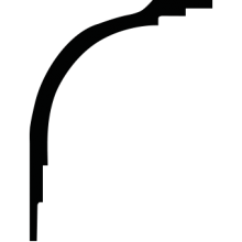 Karnīze ar gludu profilu 1.50.271 (2m)
