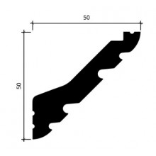 Karnīze Slēptam Apgaismojumam 6.50.703 (2м)