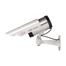 OR-AK-1201 Kameras mulāža CCTV, mirg.sark.LED; iekš un āra liet.; baterijas: 2x1,5V