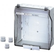 Распределительная коробка с прозрачной крышкой KG 9003 253x217x115mm IP65