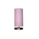 Lampa E14, Brillight, DE103, 25W, rozā, L130mm, H335mm, D130mm, 220-240V