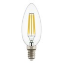 LED Filament ЛАМПОЧКА C35 E14 4W