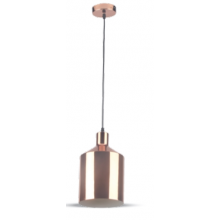 Подвесная Лампа, металл, плафон, D175 Rose Gold