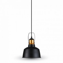 Подвесная Лампа, алюминий, черный кабель, D230
