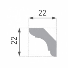 Пенопластовые Потолочные Багеты E-23