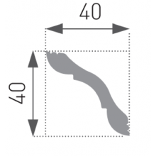 Пенопластовые Потолочные Багеты E-41