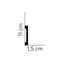 Плинтус из Полистирола MD356