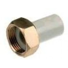 Переход с металлической гайкой PP-R 20-1/2"