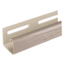 PVC Komplektejošie Fasādes Paneļiem - J-Profils Persiku