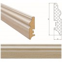 Grīdlīste MDF DeLux 2400 х 70 х 16 мм OSIS