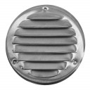 Решётка металлическая вентиляционная, круглая,  INOX