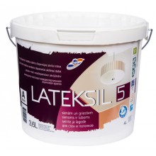 Вододисперсионная краска LATEKSIL 5 (матовая) 9,0
