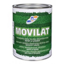 Вододисперсионная моющаяся краска MOVILAT-4 (глубоко-матовая)