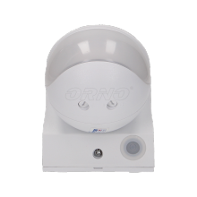 OR-CR-204/W Infrasarkanais kustības sensors180 GR;1200W;IP44;darbojas ar LED.balts