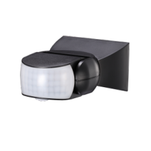 OR-CR-254/B MOTION SENSOR  180/360°, IP65, 1200W, melns"