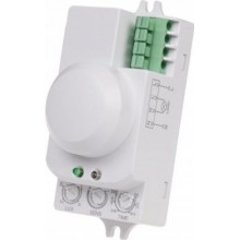 DRM-01 mikrovilna sensors 360° 10m 230V IP20 5,8GHz 1000W balts