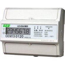 Elektroenerģijas skaitītājs 3F 3x10 (100A) LCD kWh