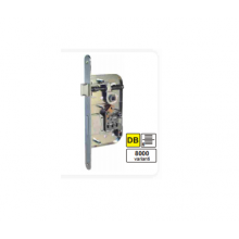 Slēdzene-480 OLGA cinkota ar rokturi, uzliktni un serdeni-DB
