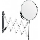 SPOGULIS Axentia Bathroom Magnifying Wall Mirror Chrome Round 170mm