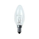 Spuldze B35 svečveida E-14, caurspidīga, 220V, 25W