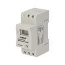 OR-PRE-414 DIN RAIL TIME PROGRAMMER  12/24 stundu režīms, TAIMERIS ar 16 Programmām dienas/nedēļas