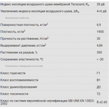 Skaņas Izolācijas Membrāna Zvukoizol VEM-2 SY 2mm  3,0 m2, pašlīmējoša