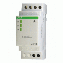 Реле контроля фаз 1NO I=10A 2 модуля 165-180V CZF-B