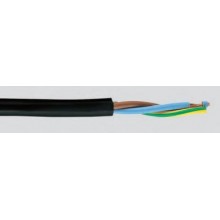Vads melns H03VV-F 2x0.5 OMY