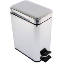 Контейнер для Мусора Gedy Argenta Pedal Waste Bin 5l Chrome