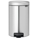 ATKRITUMU TVERTNE Brabantia NewIcon 12l Fingerprint Proof Matt Steel