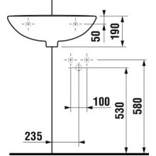 Раковина Угловая JIKA OLYMP NEW-55