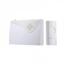 411-106 Zvans wireless doorbell, 17 melodies, 70 db, 80 m, 2 x AA 1.5 V,