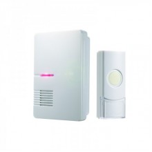411-109 Дверной звонок беспроводной, 36 melodies, 70 db, 80 m, auto learning codes, LED light